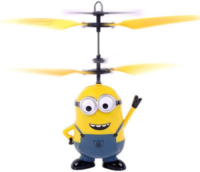 

FunBlast Flying Minion USB Rechargable, Remote Control Helicopter Toy(Yellow)