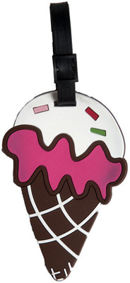 

Lill Pumpkins Chocolate Ice Cream Luggage Tag Luggage Tag(Brown)