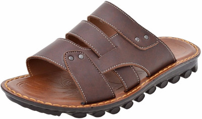 

Aerosoft Men Tan Sandals