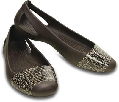

Crocs Women Brown Flats
