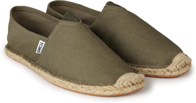 

TOMS ORIGINAL DALI SLIP ON Casuals For Men(Green, Olive green