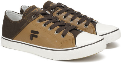 

Fila RESCUE Canvas Shoes For Men(Brown, Cof/brn