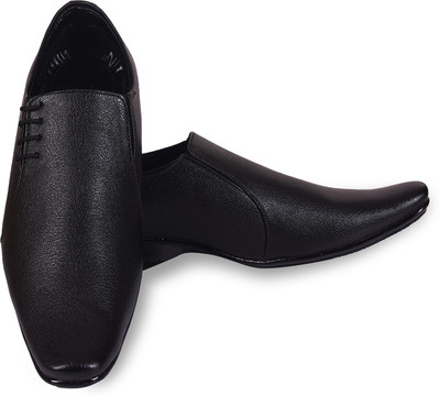 

ROAD STAG Men's Derby formal Slip On For Men(Black