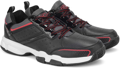 

Fila F-SLAM Tennis Shoes For Men(Black, Blk/rd