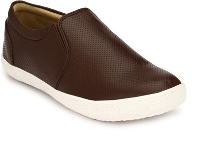 

John Karsun Slip On Sneakers For Men(Brown