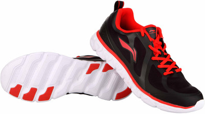 Li-Ning Running Shoes For Men(Black, Red) available at flipkart for Rs.992