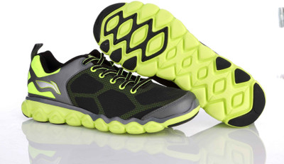 

Li-Ning Running Shoes For Men(Black, Grey, Green