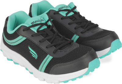Mmojah Energy-09 Running Shoes For Women(Black, Black/solid teal