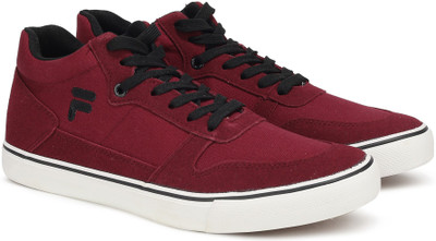 

Fila TUCKER MID ANKLE CANVAS For Men(Maroon, Mar/blk