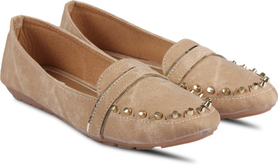 

Anand Archies Loafers For Women(Beige, Cream