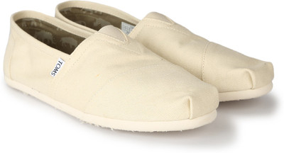 

TOMS NATURAL CANVAS CLASSICS Casuals For Men(Beige, Ltbeige