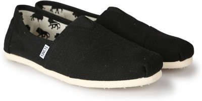 

TOMS CANVAS CLASSICS Casuals For Men(Black