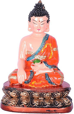 

Vyne Vastu / fengshui Colorful buddha Idol Showpeice for Decoration Decorative Showpiece - 9 cm(Polyresin, Multicolor)