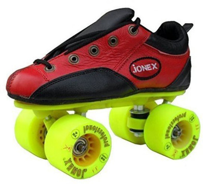 

Jonex fix body professional shoe Quad Roller Skates - Size 11 UK(Red)