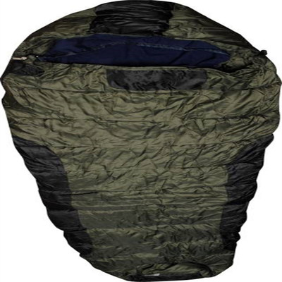 

ZVR SLEEPING Bag With Woolen Inner And Cap Sleeping Bag(Multicolor, Green
