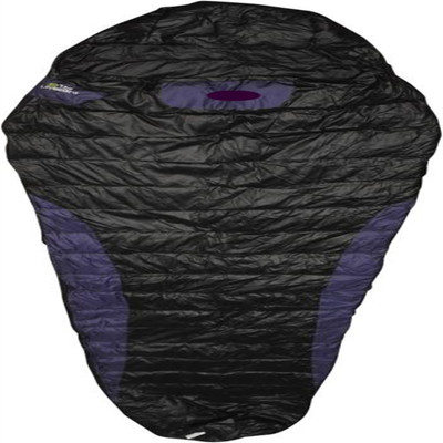 

ZVR Duck Feather Warm Dual Tone BAG Sleeping Bag(Black