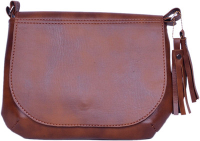 aatoot Girls Formal Brown PU Sling Bag