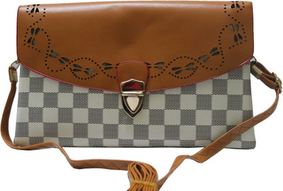

10thplanetsales Girls Casual Multicolor Rexine Sling Bag