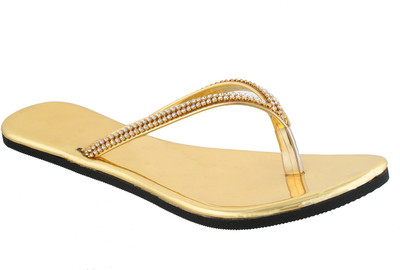 

Soft Arts Flip Flops, Gold