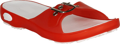 

misto Women RED Flats