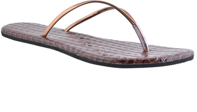

Soft Arts Flip Flops, Gold