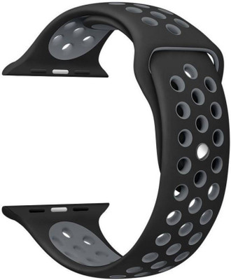 

Your Deal YDNKAWB0242BG Fresh Sporty Dotted Colors Soft TPU Watchband Smart Watch Strap(Black, Grey)