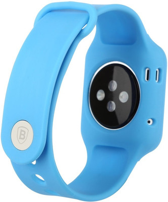 

Baseus YDBSFCP42BLU Fresh Color Plus Series Soft TPU Watchband Protective Case Smart Watch Strap(Blue)