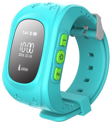

Mobile Link Aqua Mobile Phones Compatible blue Smartwatch(Blue Strap Regular)