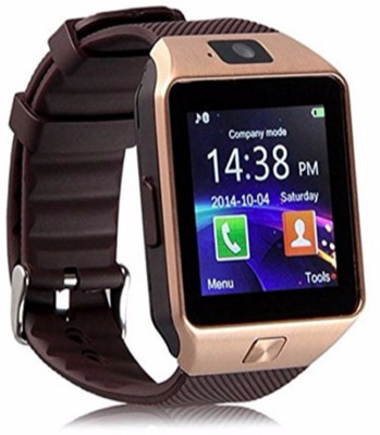 

CASVO Universal Compatible Certified Bluetooth Smart Watch GT08 Wrist Watch. Smartwatch(Brown Strap free size)
