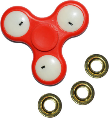 

Toys Factory Desginer Fidget Hand spinner 06(Red, White)