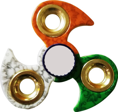 

Smart Fidget Independence Day Special Parrot Tri colour Fidget Hand Spinner Stress Reducer Anti Anxiety for Children / Adults(Multicolor)