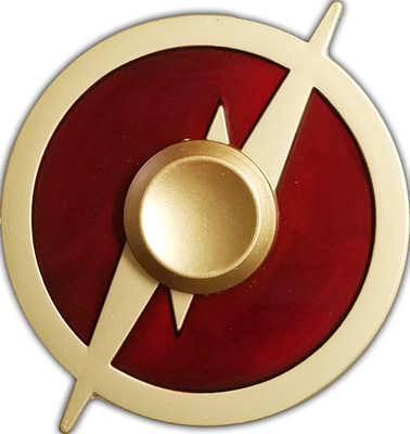 

Smart Fidget Avengers Flash Hand Spinner Fidget Stress Reducer Anti Anxiety for Children / Adults(Red, Gold)