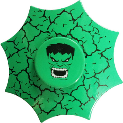 

Smart FIdget Hulk Avengers Metal Hand Spinner Fidget Stress Reducer Anti Anxiety for Children / Adults(Green)