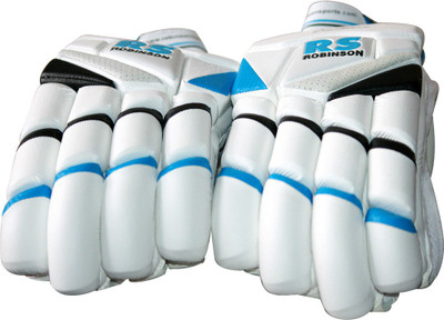 

RS EXCLUSIVE Left Hand (LH) Batting Gloves (XL, White)