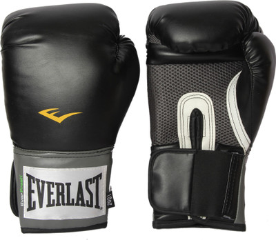 

Everlast Pro Style Unfilled Boxing Gloves (L, Black)