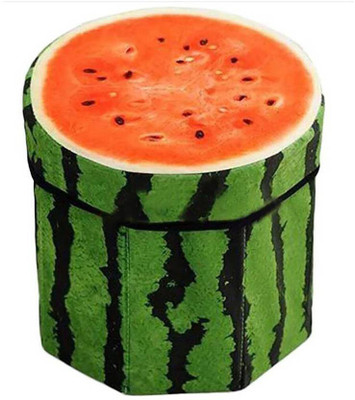 

Online World Multi-Utility Portable & Foldable Fruit Stool Cum Storage Box Organizer Large Size Stool(Multicolor)