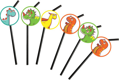 

PARTY PROPZ Straight Drinking Straw(Multicolor, Pack of 20)
