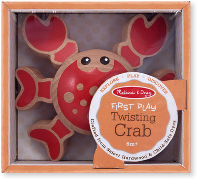 

MELISSA AND DOUG Twisting Crab - 6.1 cm(Multicolor)