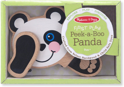 

MELISSA AND DOUG Peek-a-Boo Panda - 5.1 cm(Multicolor)