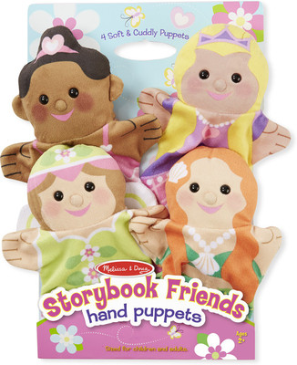 

MELISSA AND DOUG Storybook Friends Hand Puppets - 36.2 cm(Multicolor)