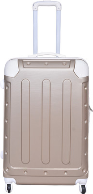 

PRAGEE EXCLUSIVE  INCH CHECK IN LUGGAGE TROLLEY BAG Check-in Luggage -  inch(Beige