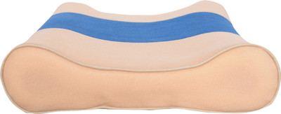 

BONE RAP CERVICAL PILLOW DOUBLE CONTOUR Neck Support (Free Size, Beige, Blue)