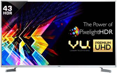 Vu 109cm (43 inch) Ultra HD (4K) (Exchange Offer)