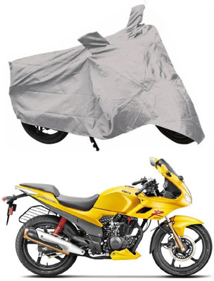 

autoright Two Wheeler Cover for Hero(Karizma, Silver)