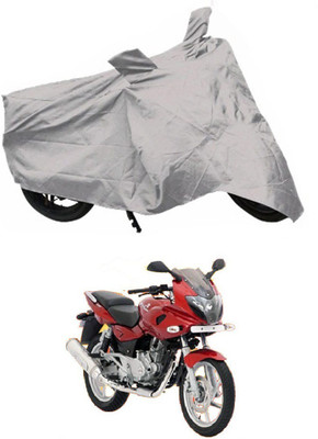 

autoright Two Wheeler Cover for Bajaj(Pulsar 220 DTS-i, Silver)