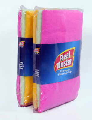 

Real Duster Cotton Vehicle Washing Cloth(Pack Of 6)
