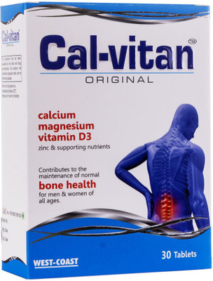 

West Coast Cal-vitan Original, 30 Tablets(30 No)