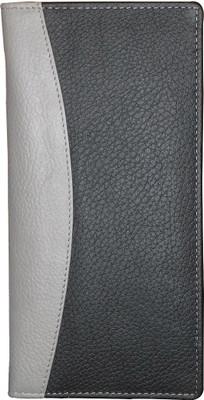 

Style 98 Men Black, Grey Genuine Leather Wrist Wallet(16 Card Slots)