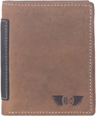 

Royster Callus Men Brown Genuine Leather Wallet(6 Card Slots)
