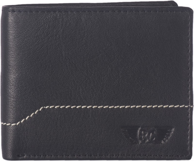 

Royster Callus Men Black Genuine Leather Wallet(8 Card Slots)